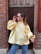 BLOUSE DOS NU JAUNE