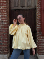 BLOUSE DOS NU JAUNE