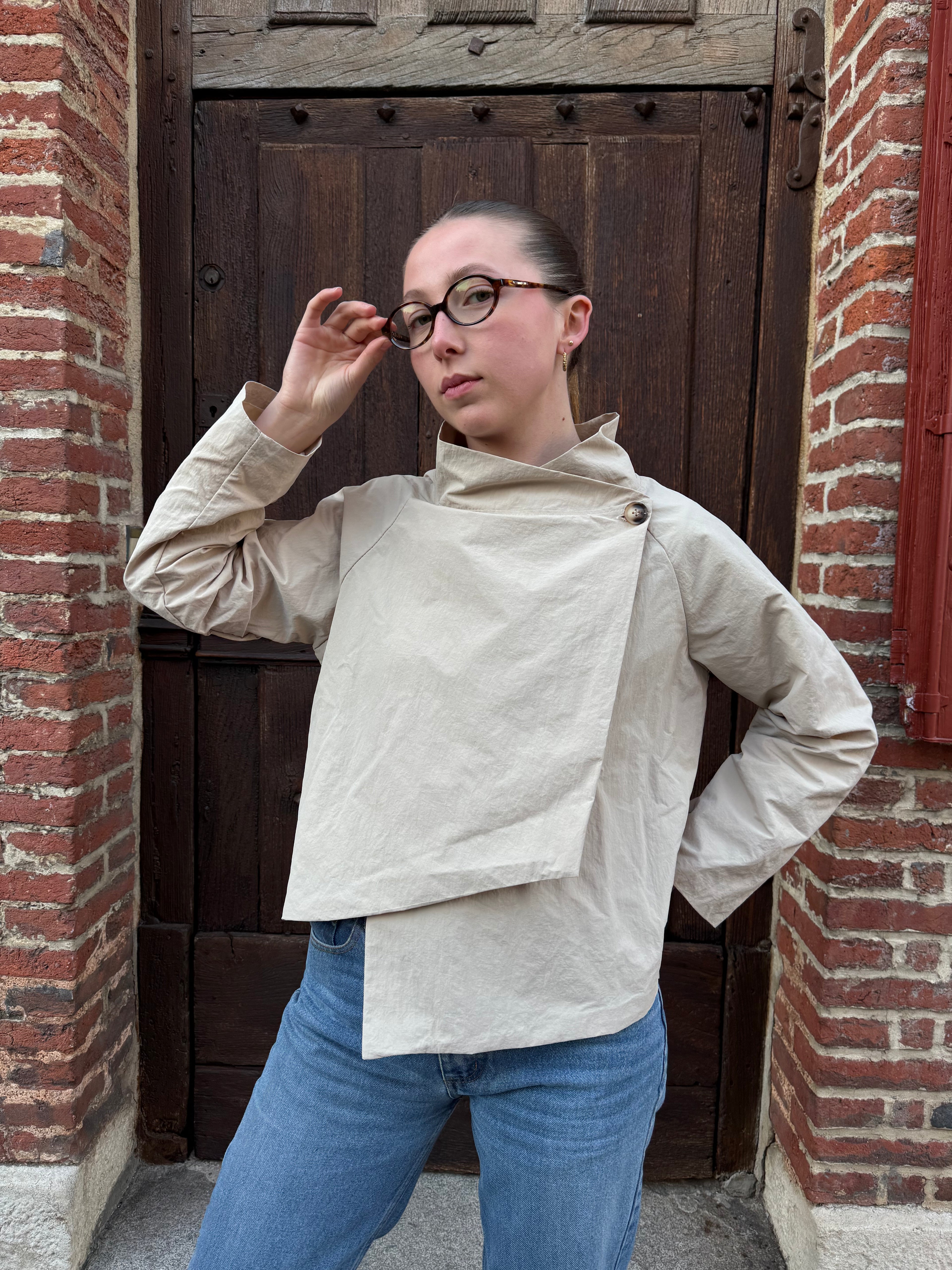 TRENCH ENVELOPPE BEIGE
