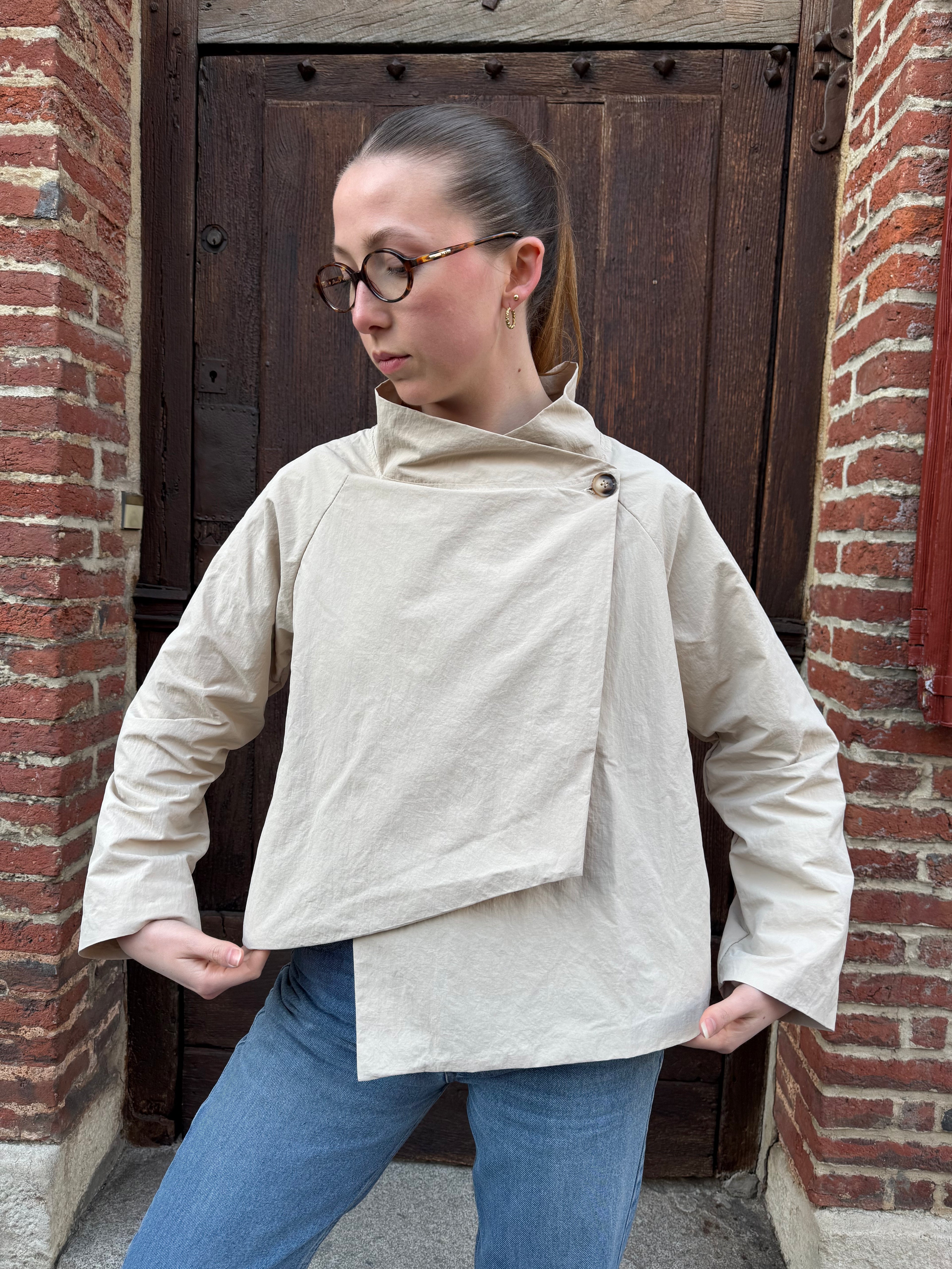 TRENCH ENVELOPPE BEIGE