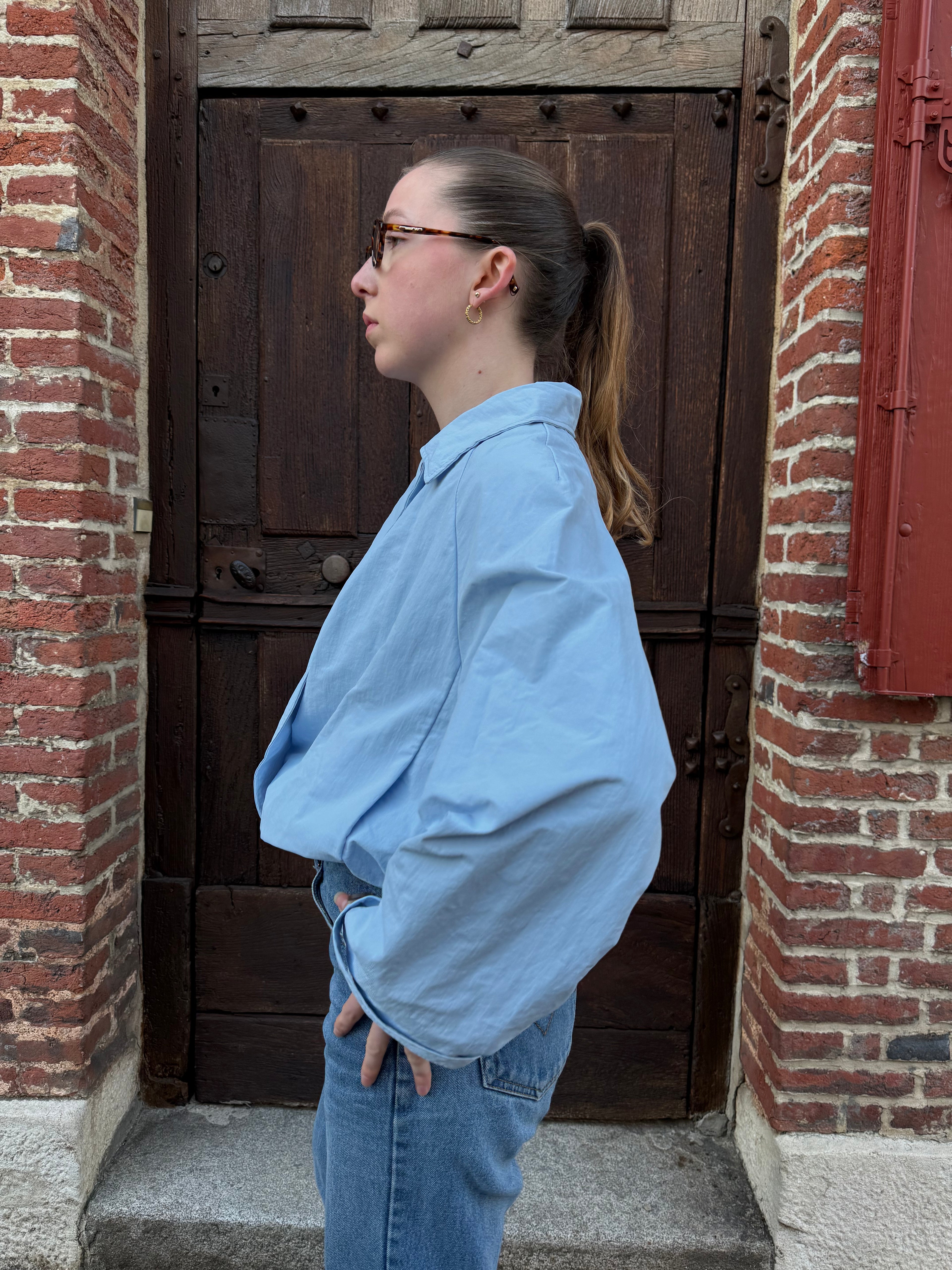 TRENCH BALLON BLEU