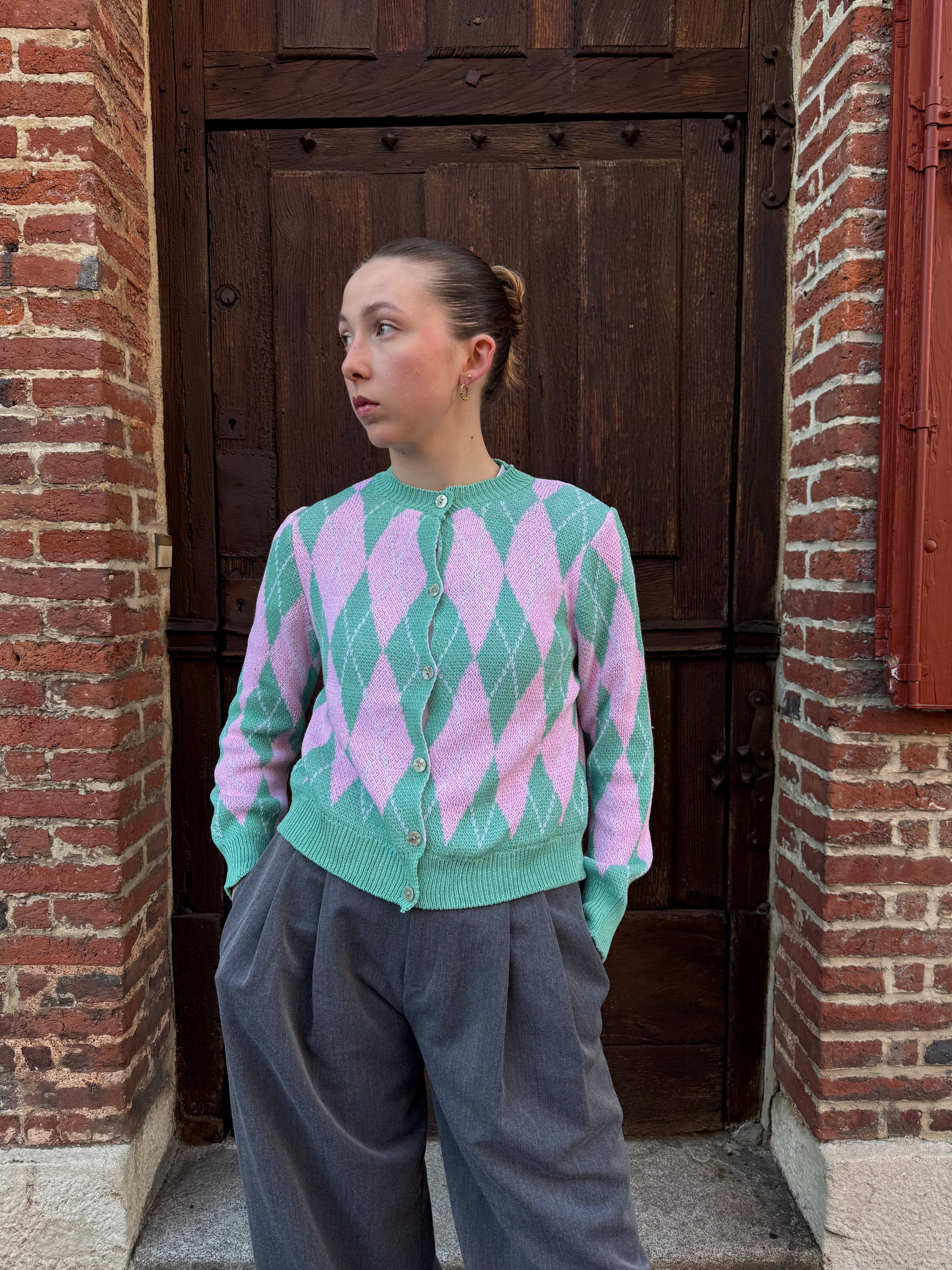 CARDIGAN LOSANGE