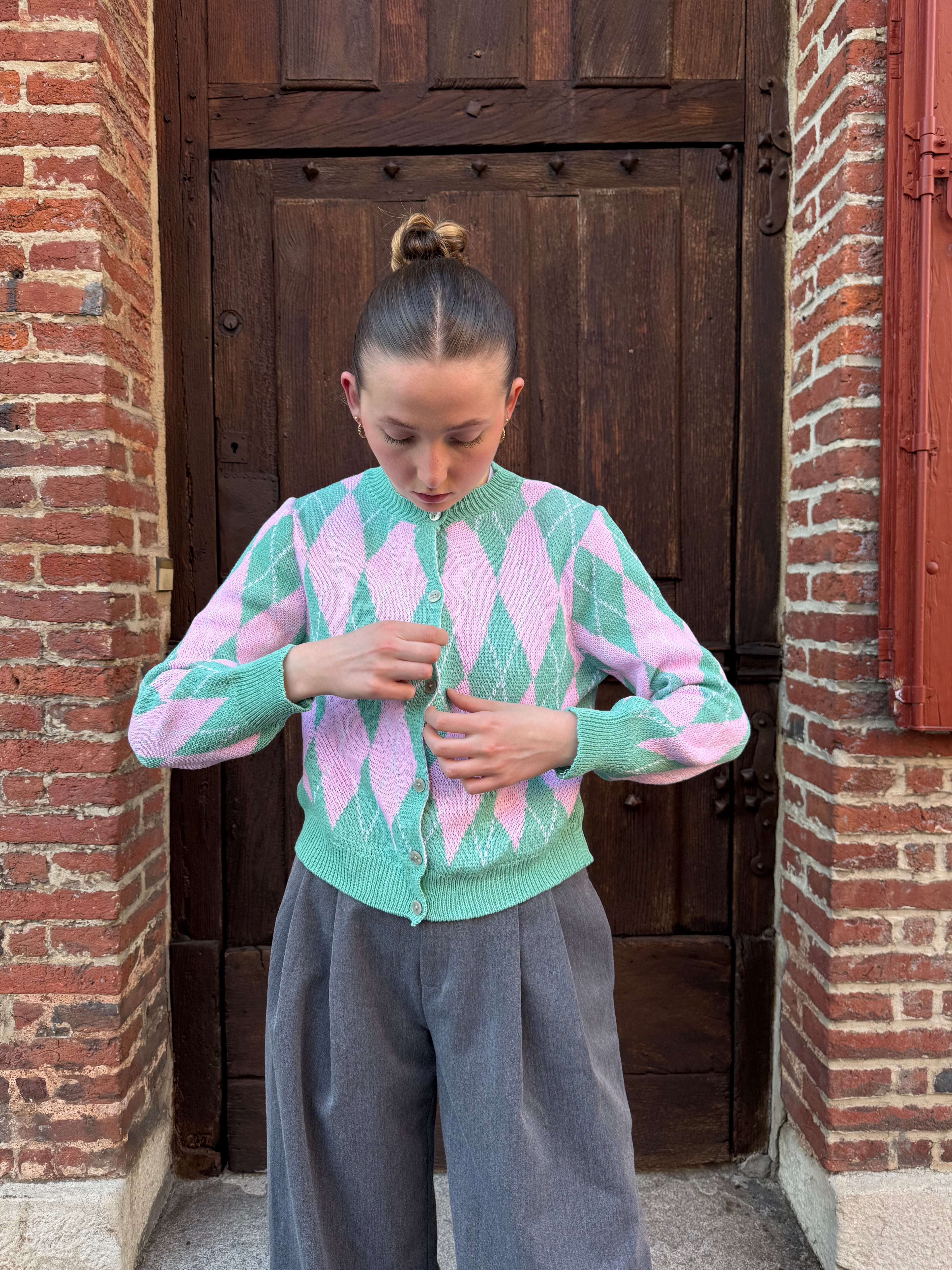 CARDIGAN LOSANGE