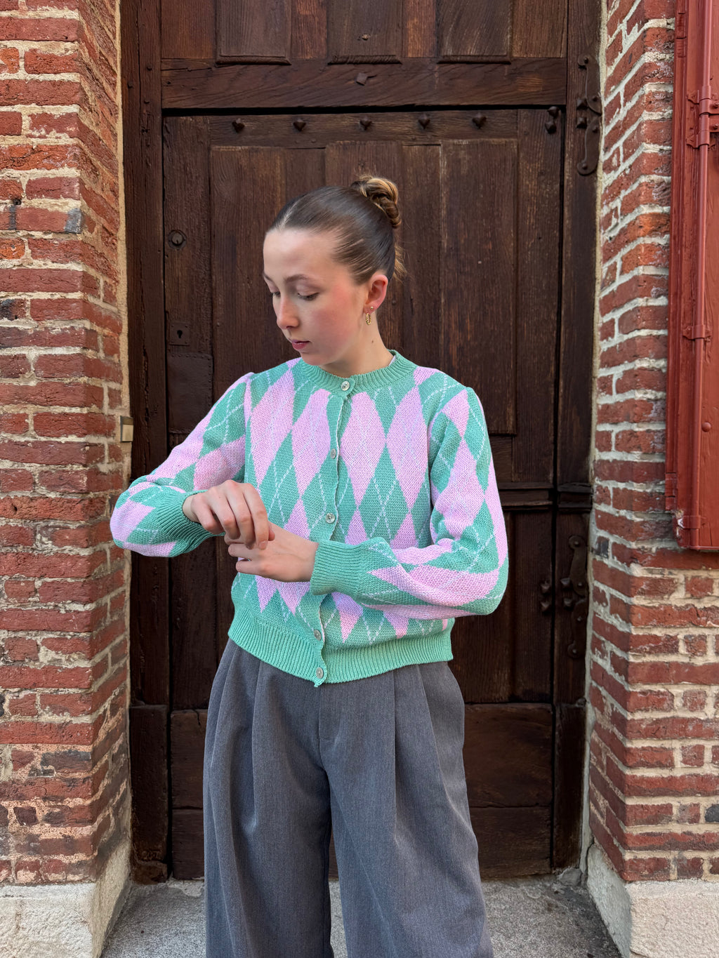 CARDIGAN LOSANGE