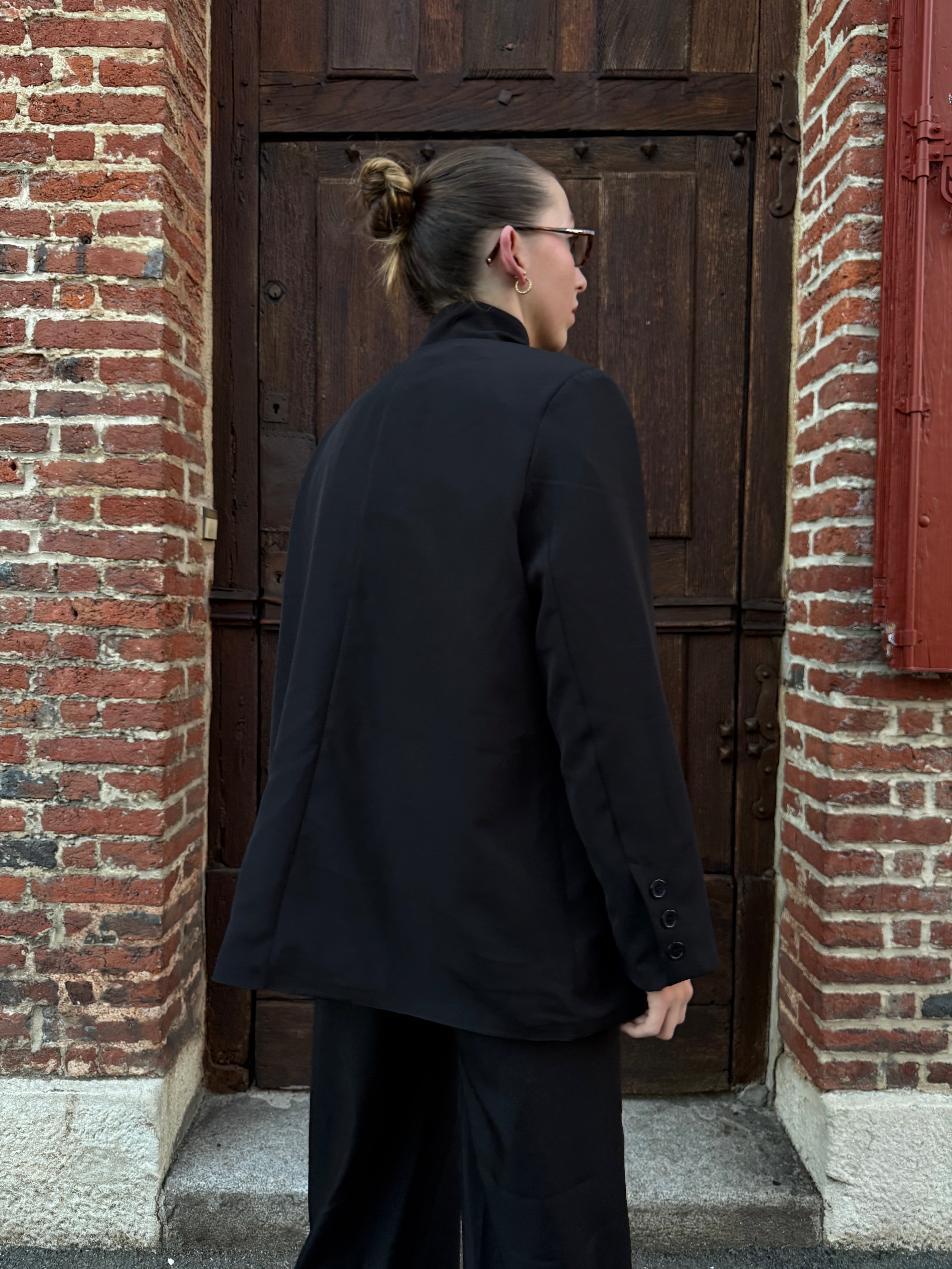 BLAZER ASYMETRIQUE NOIR
