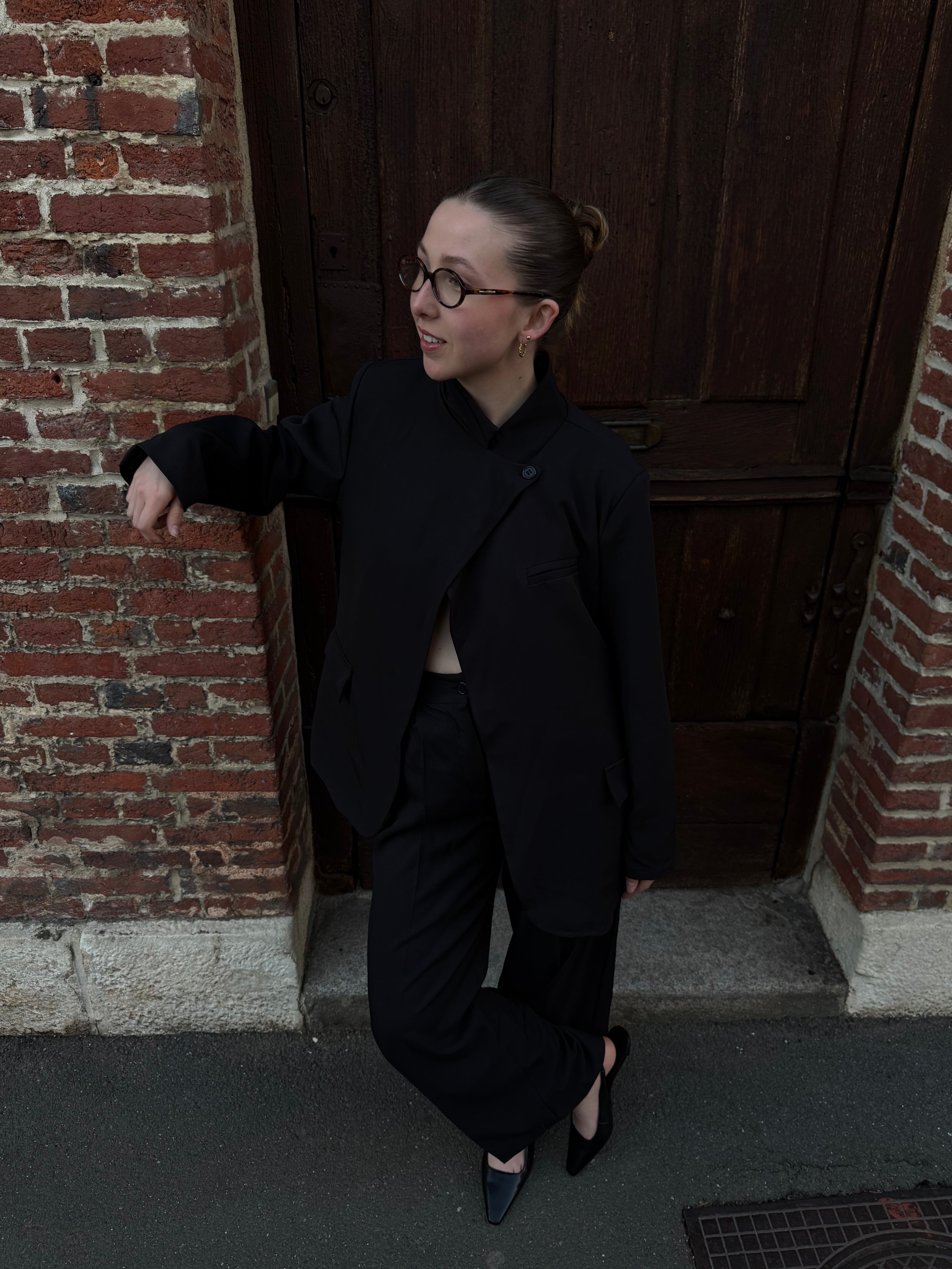 PANTALON HABILLE NOIR